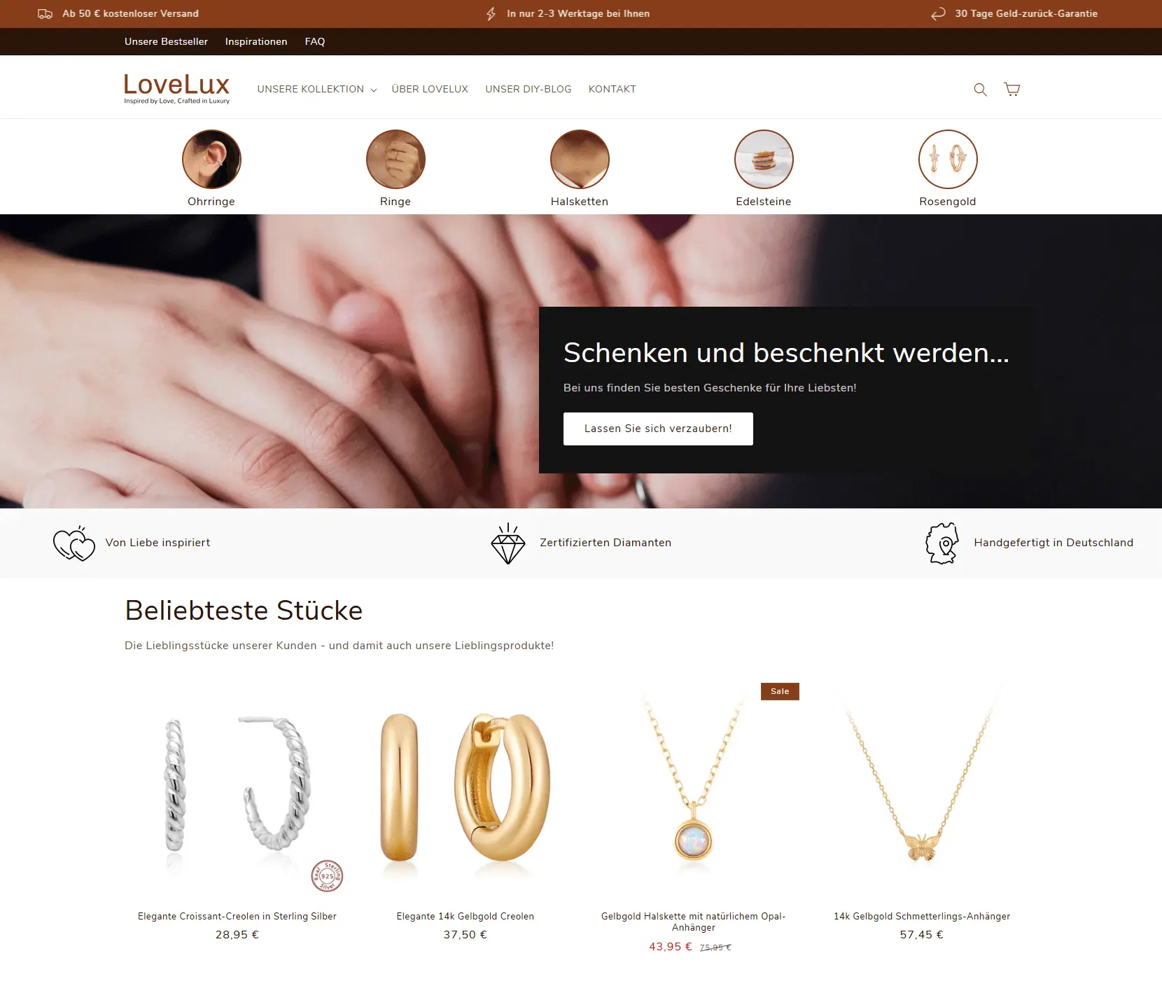 Demo Shop Screenshot